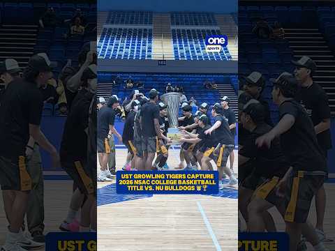UST Growling Tigers CLAIM 2026 NSAC College Basketball title vs. NU Bulldogs | #OSOnTheSpot thumbnail