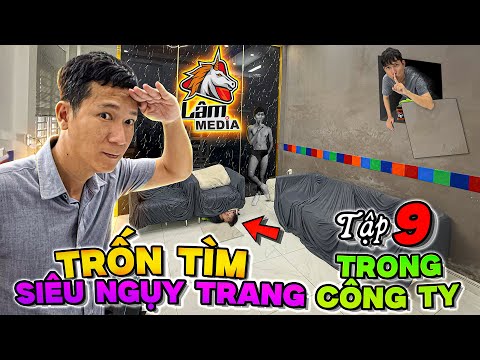TRỐN TÌM SIÊU NGỤY TRANG Tập 9: Xây Dựng Căn Phòng Bí Mật Trong Công Ty Thắng 10 Triệu thumbnail