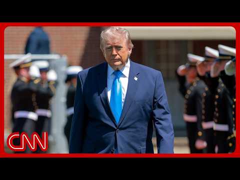 Trump delivers commencement speech to Coast Guard Academy cadets thumbnail