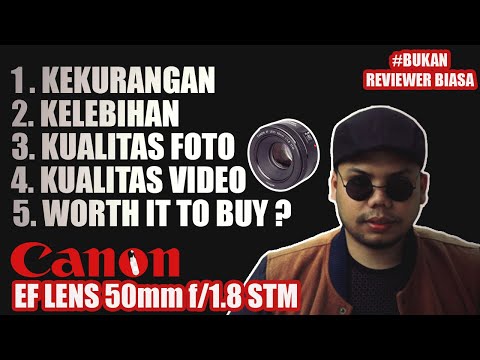 NGETEST LENSA FIX CANON 50mm DI CANON 600D thumbnail