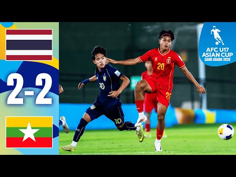 Thailand - Myanmar | Highlights | AFC U17 Asian Cup™ thumbnail