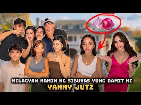 NILAGYAN NAMIN NG SIBUYAS YUNG DAMIT NI YANNY JUTZ* WITH SACHZNA LAPARAN | FAMILYAY thumbnail