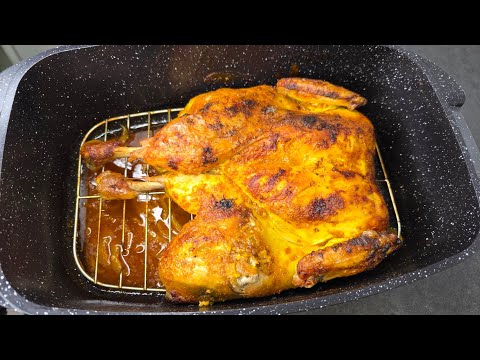 🍗 Pollo Arrosto Aromatico con Agrumi e Spezie: RICETTA SEMPLICE e CASALINGA!😍🍗🥔🧅🍴 thumbnail