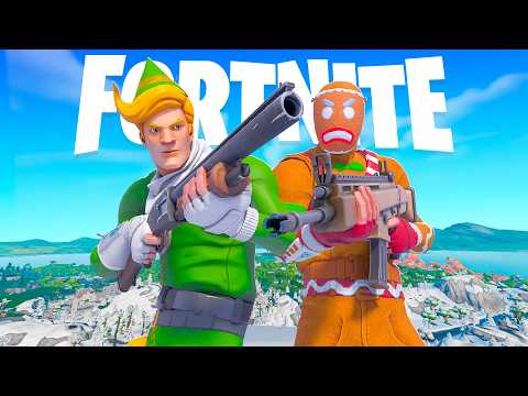 Playing OG Fortnite with Lazarbeam thumbnail