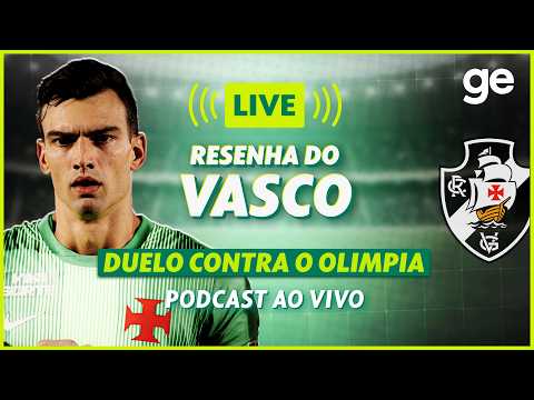 AO VIVO! GE VASCO ANALISA DUELO CONTRA O OLIMPIA PELA SUL-AMERICANA | #podcast | ge.globo thumbnail