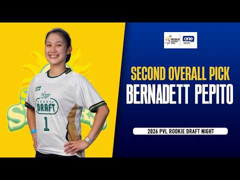 No. 2 pick Detdet Pepito | 2026 PVL Rookie Draft thumbnail