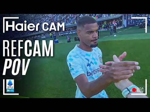 HAIER CAM | REF CAM POV: You Are The Referee in Bologna-Inter | Serie A 2025/26 thumbnail