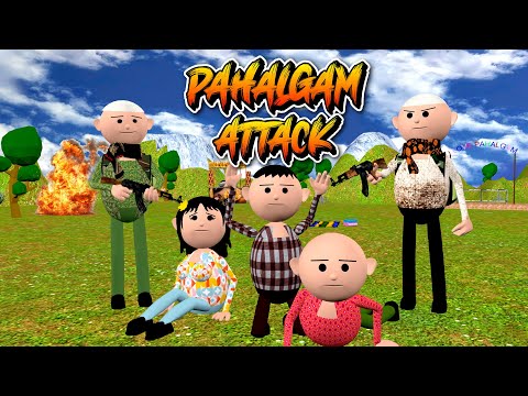 PAHALGAM ATTACK (पहलगाम अटैक ) MSG TOONS Comedy Funny Video thumbnail