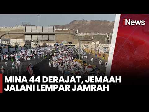 Panas 44 Derajat, Jemaah Diingatkan Saat Lempar Jamrah | iNews Pagi 30/5 thumbnail