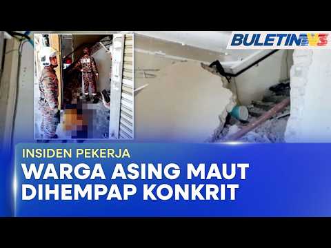 INSIDEN PEKERJA | Lelaki Maut Dihempap Runtuhan Konkrit Ketika Kerja Bina Bangunan thumbnail