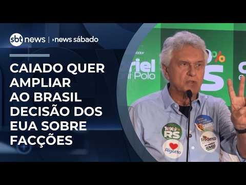 Caiado apoia medida contra facções e defende ação mais dura | #NewsSábado thumbnail