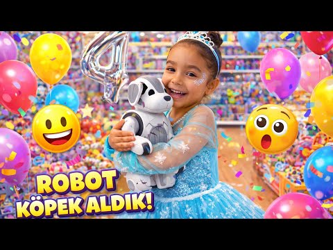 4 YAŞ DOĞUM GÜNÜ ROBOT KÖPEK HEDİYESİ  thumbnail
