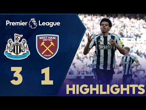 Newcastle United 3 - 1 West Ham United | Premier League 25/26 Highlights thumbnail