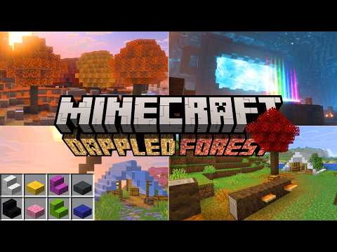 Minecraft: Co Nowego? NOWA AKTUALIZACJA! JESIENNY LAS! DRZEWO - TOPOLA! SCHODY z WEŁNY! Dungeons 2! thumbnail
