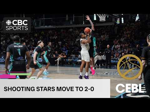 Shooting Stars' Myles Powell takes the Sea Bears to school in home opener win | #CBCSports thumbnail