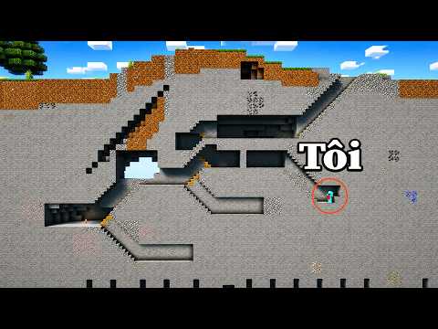 Thử Thách 100 ngày Sinh Tồn Trên Thế Giới 2D Chỉ Có Một Đường Thẳng Trong Minecraft ? thumbnail