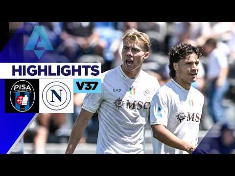 Highlights PISA vs NAPOLI | Song tấu McTominay và Hojlund khuynh đảo sân nhà đối thủ thumbnail