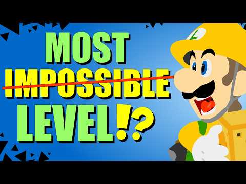 How Super Mario Maker’s Most Impossible Stage was Defeated. thumbnail