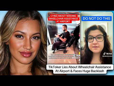TikToker Lies About Wheelchair Assistance At Airport & Faces Huge Backlash thumbnail
