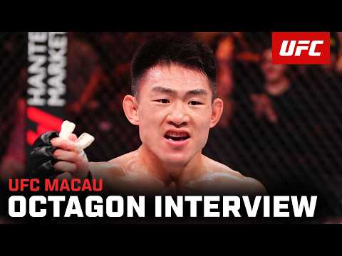 Song Yadong Octagon Interview | UFC Macau thumbnail