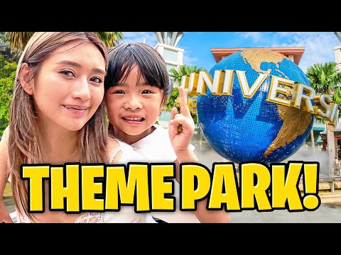 Surprising our 6 year old daughter at Universal Studios Singapore for her birthday! thumbnail