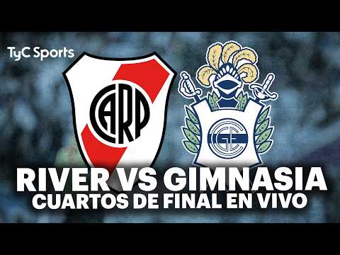 RIVER vs GIMNASIA LP | EN VIVO HOY | Cuartos de Final | Torneo Apertura ⚽ Domingol thumbnail