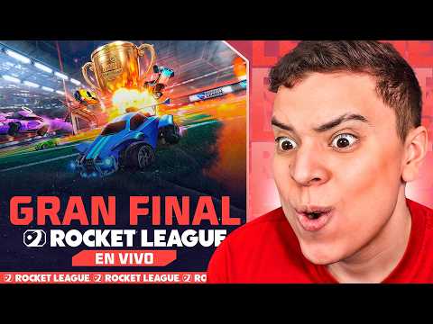 ¡REACCIONADO A LA GRAN FINAL EN VIVO! ROCKET LEAGUE * CON DROPS * thumbnail