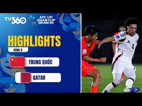 HIGHLIGHTS TRUNG QUỐC - QATAR: SỨC ÉP NGHẸT THỞ, TIẾN THẲNG TỨ KẾT | AFC U17 ASIAN CUP 2026 thumbnail