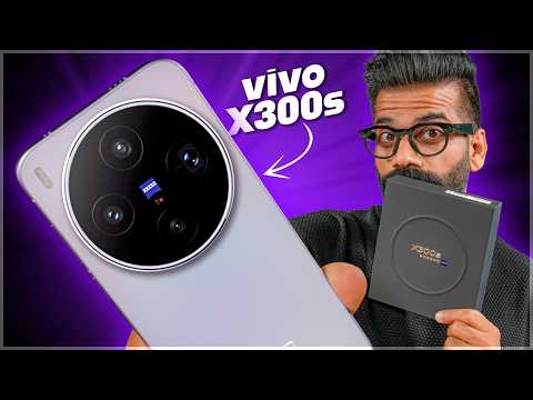 vivo X300s Unboxing & First Look - Solid Package?🔥🔥🔥 thumbnail