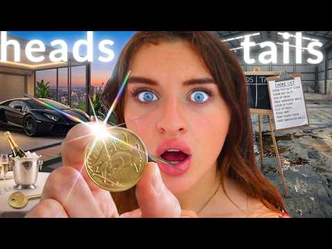 COIN FLIP Decides Our Life For 24 HOURS! (Buying A New Car Twist) thumbnail