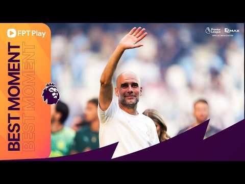 TẠM BIỆT PEP GUARDIOLA: LỜI CHIA TAY XÚC ĐỘNG KẾT THÚC MỘT TRIỀU ĐẠI TẠI MAN CITY thumbnail