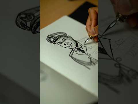 [ASMR] Drawing The Dictator Mbappe thumbnail