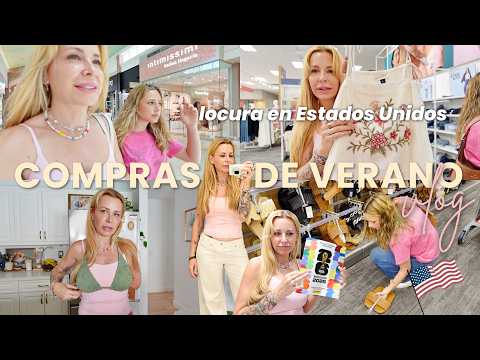 🇺🇸 Comprando ROPA de VERANO con mi HIJA ADOLESCENTE + SUPER HAUL☀️locura en ESTADOS UNIDOS | VLOG thumbnail