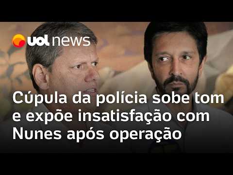 Cúpula da Polícia Civil de SP sobe tom e expõe insatisfação com Nunes após operação thumbnail