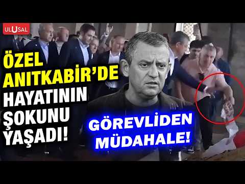 Özgür Özel'e Anıtkabir şoku! Görevliler müdahale etti! thumbnail