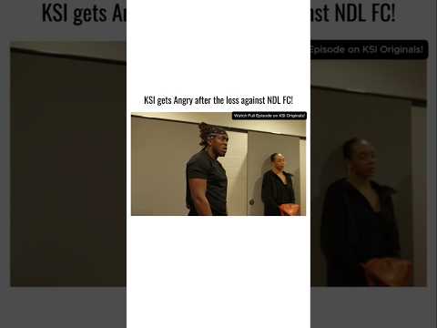 KSI Gets Angry After The Loss ? thumbnail