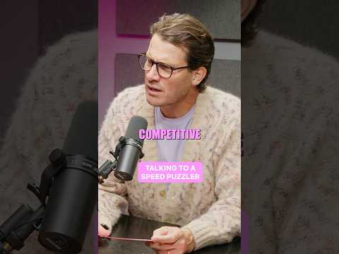 Competitive Speed Puzzling #toshshow #danieltosh #puzzle thumbnail