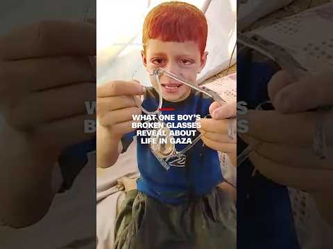 What one boy's broken glasses reveal about life in Gaza thumbnail