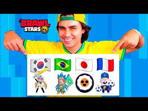 OS PAISES DECIDEM O QUE EU FAÇO NO BRAWL STARS thumbnail