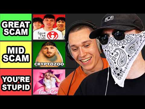 YouTuber Scam Tier List thumbnail
