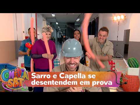 Victor Sarro e Rodrigo Capella desafiam Alexandre Frota e Murilo Bordoni | Comédia SBT (30/05/26) thumbnail