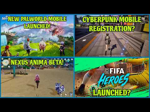 New Palworld Mobile Launched!, Indian Valorant?, Honkai: Nexus Anima, Cyberpunk Mobile? | Hindi | thumbnail