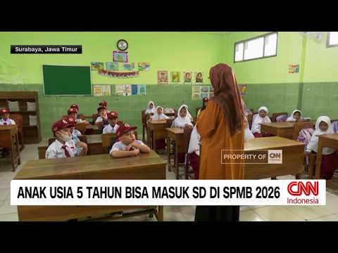 Anak Usia 5 Tahun Bisa Masuk SD di SPMB 2026, Ini Syaratnya thumbnail