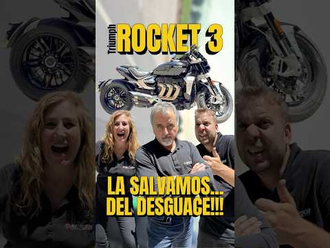 arreglando una Triumph Rocket 3 R thumbnail