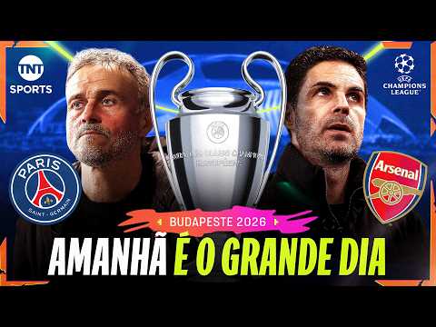 TREINOS DE ARSENAL E PSG EM BUDAPESTE COM ANDRE HENNING, BECHLER, VSR E TAYNAH - FINAL DA CHAMPIONS thumbnail