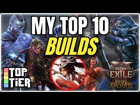 Top 10 Builds to League Start in 0.5 - Path of Exile 2 thumbnail
