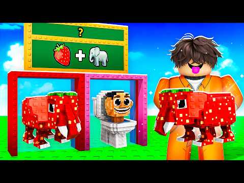 ربلوكس  خمن البرينروت من الايموجي 🍓+ 🐘= ؟ ! guess emoji for brainrots thumbnail