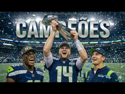 OS SEAHAWKS SÃO OS CAMPEÕES DO SUPER BOWL LX! | Tudo sobre a Final da NFL! thumbnail