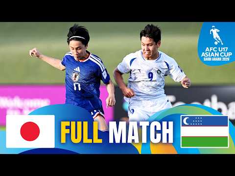 Japan vs Uzbekistan | Full Match | Semi-Finals – AFC U17 Asian Cup™ thumbnail