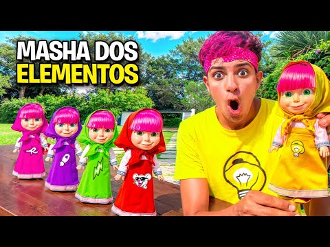 FIZ A MASHA E O URSO DOS ELEMENTOS *Os Rosa gostaram ? thumbnail